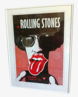 Displays The Rolling Stones Concert In Cuba"  Src="https - Poster Rolling Stones Cuba, HD Png Download, Free Download